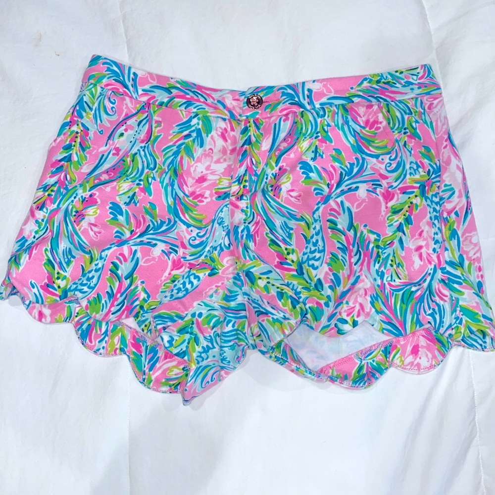 LILLY PULITZER 5” Buttercup knit Stretch shorts